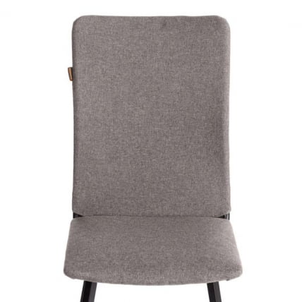 Стул обеденный La Rousse ткань рогожка, 49х50х93, серый/черный, 3M 16/2_4