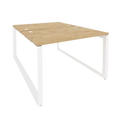 Рабочая станция на О-образном м/к ONIX O.MO-D.RS-2.2.8 Тиквуд Светлый/Белый_0