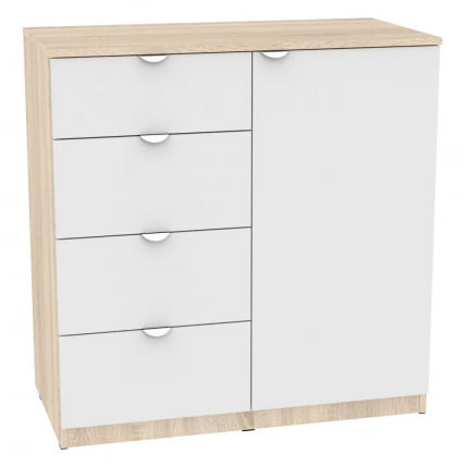 Комод Калисто(К18)923х902х468ручкаторцеваяТР-2(ДСС-Белый) / Калисто(K18)923х902х468ручкаторцеваяTR-2(ДСС-Белый)_0