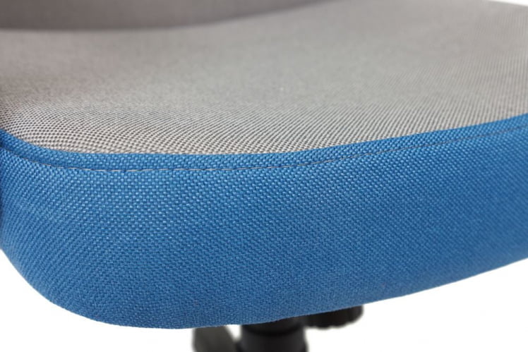 Кресло офисное СН757 Серый-Синий С27-С24_6
