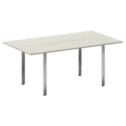 Стол переговорный METAL SYSTEM DIRECT БП.ПРГ-180 Дуб Наварра_0