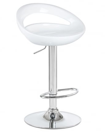 Стул барный ДОБРИН ДИСCО (белый) 2 шт / DOBRIN DISCO_3
