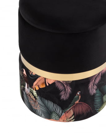 Пуф Кэрри с ящиком велюр Tropic без ножек_1