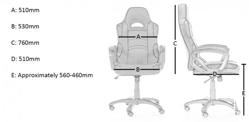 Геймерское кресло Arozzi Enzo Black_7