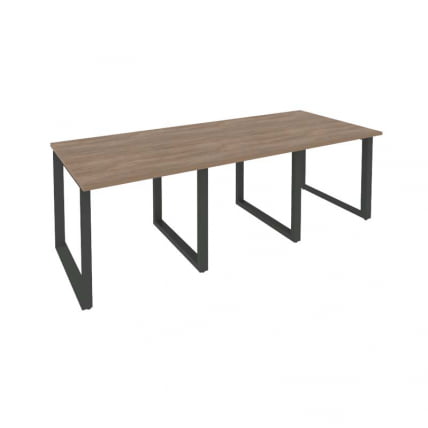 Стол переговорный (3 столешницы) ONIX O.MO-PRG-3.0 Дуб Аризона/Антрацит_0