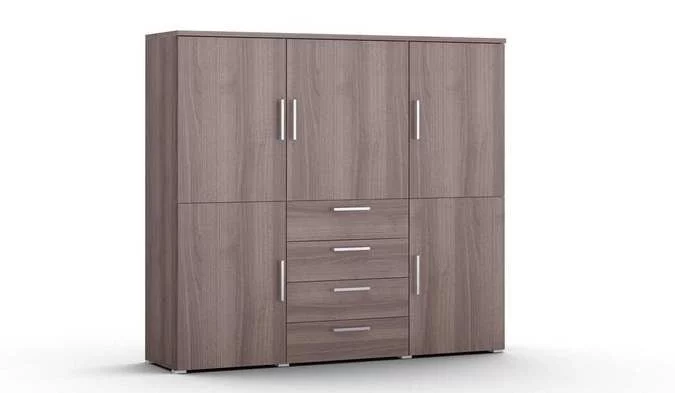 Комод 03 фасад глухой полки из лдсп Korsa Дуб Шамони_0