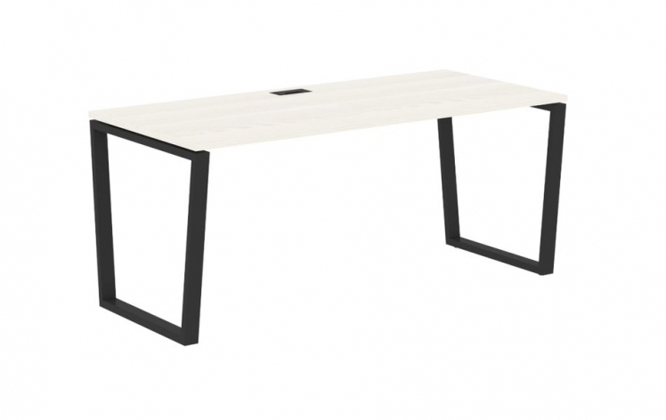 Стол письменный EDIS EVST 1780 Ясень Траун Черный_0