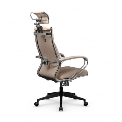 Кресло руководителя Metta L 2c 44C/K116 Infinity Easy Clean (MPES) Комплект 6 Темно-бежевое_3