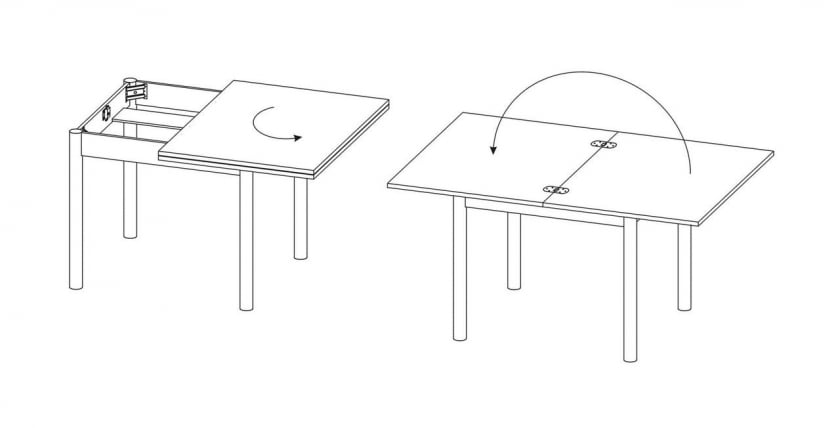 Кухонный стол СО-1м (Венге)_2