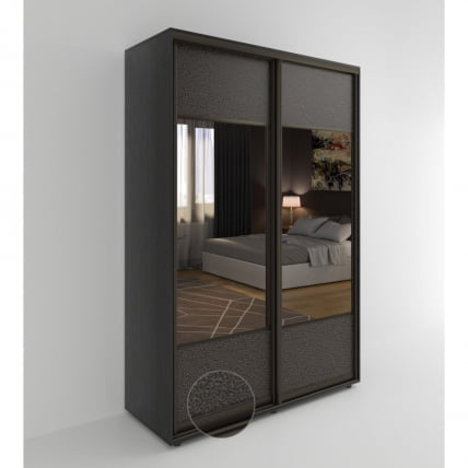 Шкаф-купе 2-х дверный Акцент-Дуэт КЛ 1400х600 Венге_0