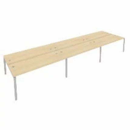 Рабочая станция на 6 раб.места Metal System Б.СМ-6.5 Акация/Серый_0