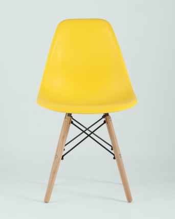 Стул Еамес Стйле ДСВ желтый (разборный каркас) / Eames Style DSW_5