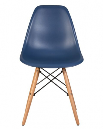 Стул обеденный DOBRIN DSW (ножки светлый бук, цвет темно-синий (BE-12)) 4 шт_6