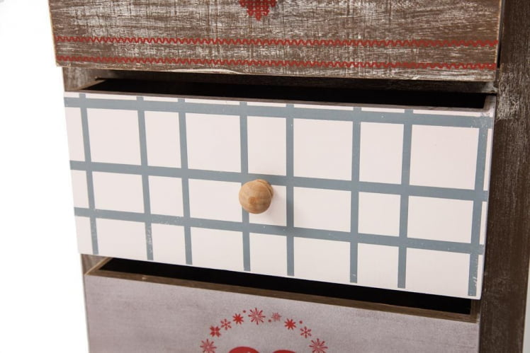 Тумба с 5 ящиками Secret De Maison CHRISTMAS 5 ( mod. HX16-011NS ) Коричневый_5