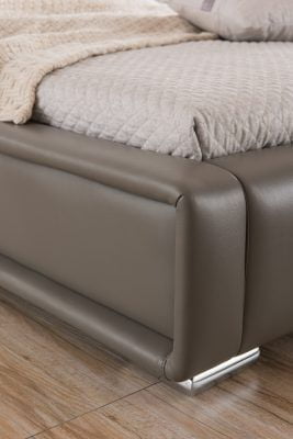 Кровать 1397 Кровать 160 см Серый_2