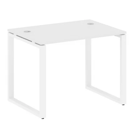 Стол письменный на О-образном м/к METAL SYSTEM БО.СП-1 Белый/Белый_0