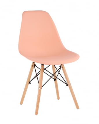 Стул Еамес Стйле ДСВ персиковый (разборный каркас) / Eames Style DSW_0