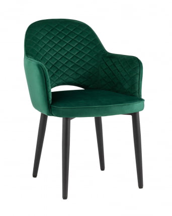 Стул Венера NEW диамант велюр Изумрудный_0