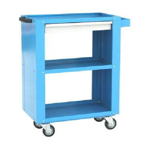 Тележка инструментальная с боковыми стенками с 3-мя полками, ящиком_0