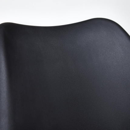 Стул TULIP (mod. 73) / 1 шт. в упаковке дерево/пластик/ПУ, 48.5*52.5*83cм, черный_5