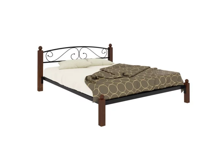 Кровать Вероника Lux 1600х2000 Черная_0