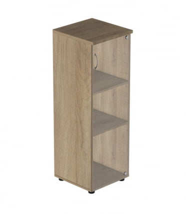 Шкаф для документов с прозрачными стеклами Р.Пс-3СБ Ясень светлый_0