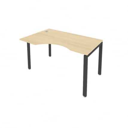 Стол письменный METAL SYSTEM Б.СА-2 Л Акация/Антрацит_0