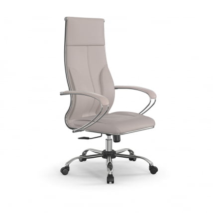 Кресло руководителя Мetta L 1m 46/K Infinity Easy Clean (MPES) Комплект 7 Светло-бежевое_0