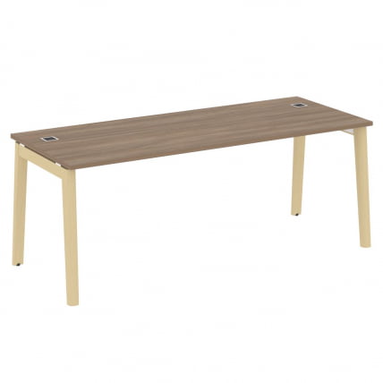 Стол рабочий руководителя ONIX WOOD OW.SRR-6.8 Дуб Аризона/Светлый_0