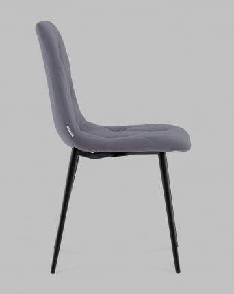 Стул Одди Diamond С велюр серый_3