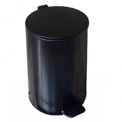 Урна с педалью 20 л (черная)_0