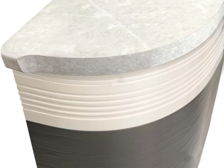 Столешница ПФР Королеский опал 12.150 левый_0