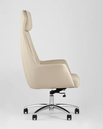 Кресло руководителя ТопЧаирс Викинг Бежевое / TopChairs Viking_4