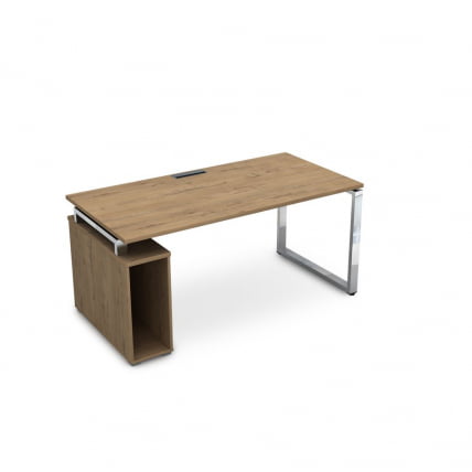 Стол с тумбой под системный блок GLOSS LINE НССБ-О.984 Teakwood_0