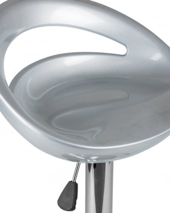 Стул барный DOBRIN DISCO Серебряный_6