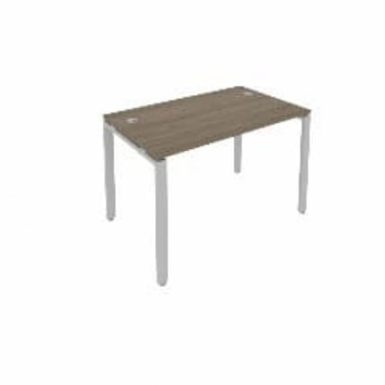 Стол письменный METAL SYSTEM Б.СП-2 Вяз/Серый_0