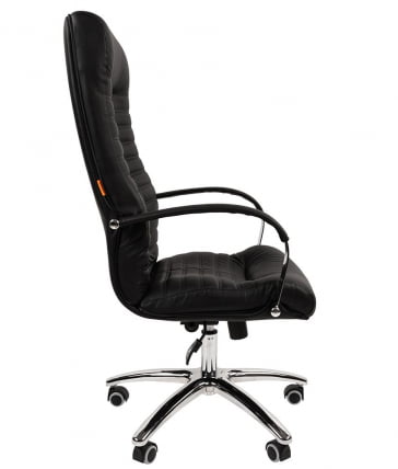Кресло руководителя CHAIRMAN 480 N экокожа Черный_2