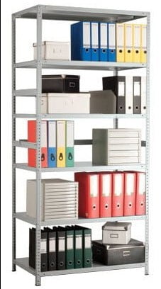 Стеллаж MS 185/100х30/6 Серый_0