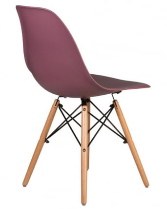 Стул обеденный DOBRIN DSW (ножки светлый бук, цвет пыльная роза (NX-P-11)) 4 шт_4