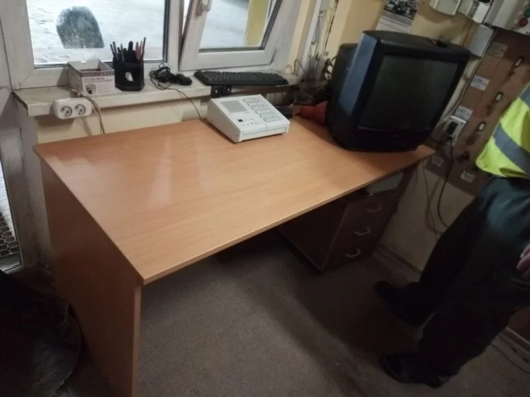 Стол письменный Р.С-16 бук Бавария_3