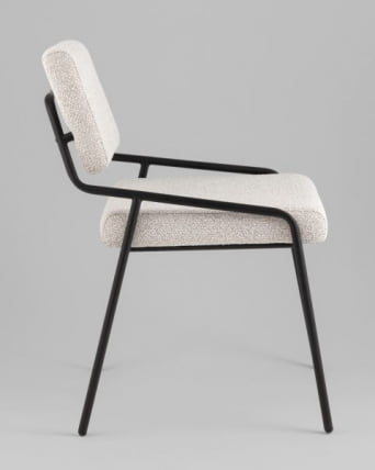 Стул Теллинг шенилл серо-бежевый_2