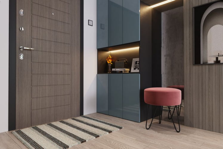 Пуф Берг Модель 050 Ультра коралл_1