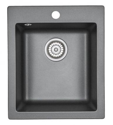 Кухонная мойка GRANULA 4201 Шварц_0