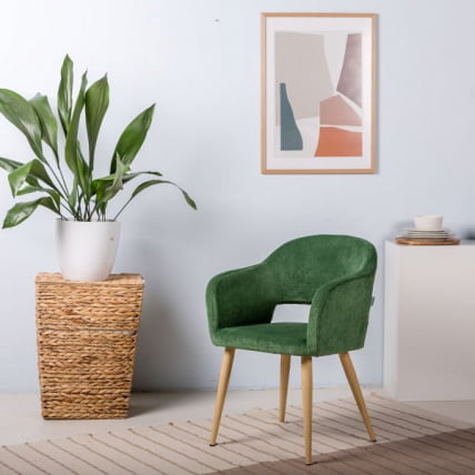 Кресло Oscar зеленый/нат.дуб_10