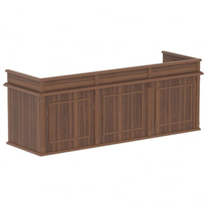 Стол для судьи RATUM RJST 2480 Орех Даллас_0