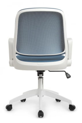 Кресло W-158 Белый Пластик/Синий_3