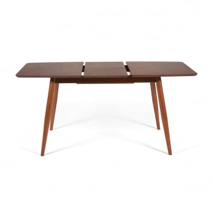 Стол раскладной Pavillion (Павильон) основание бук, столешница мдф, 80x120+40x75см, Коричневый_3