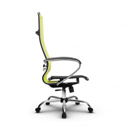 Кресло офисное МЕТТА B 1m 7/K131, Основание 17833 Комплект 2 Лайм Черное_1