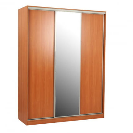 Шкаф-купе Бассо-1 Вишня оксфорд_0