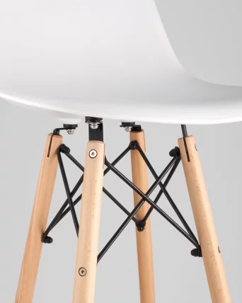 Стул Еамес ДСВ барный Белый / Eames DSW_6